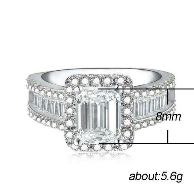 Virloxia Jewellery ring with diamonds